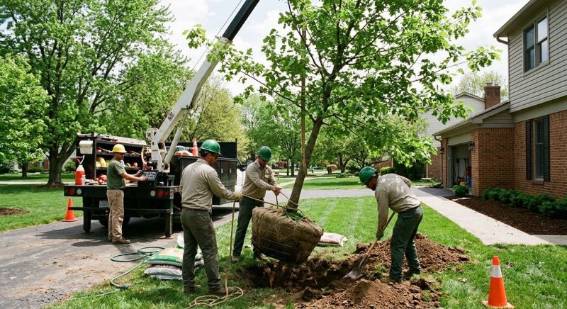 Oak Tree Planting in Honolulu, HI